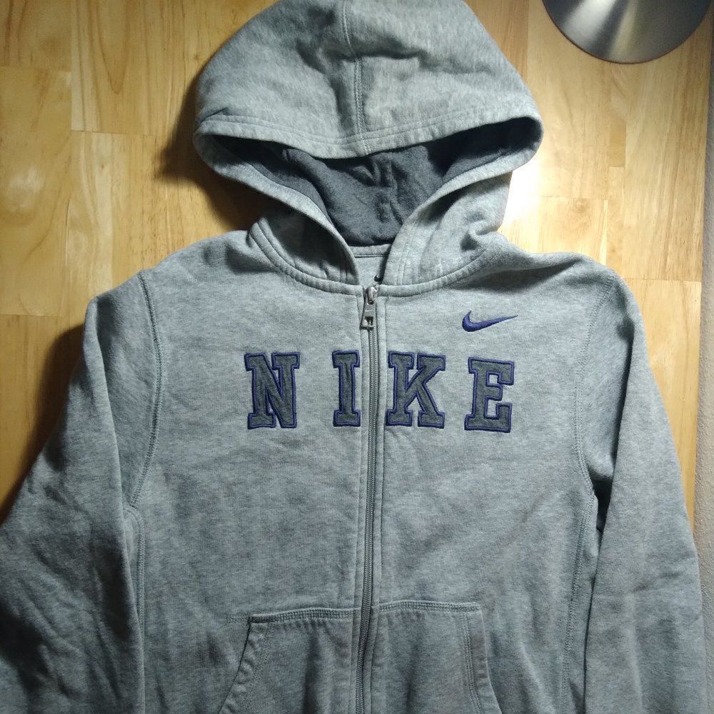 Nike Spell Out Logo Zipper hoodie Sweatshirt